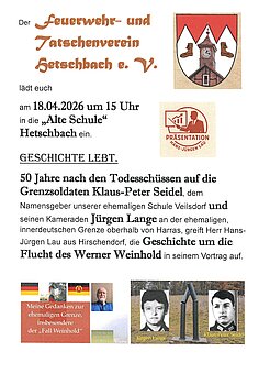 Vortrag in Hetschbach Vortrag in Hetscbhach