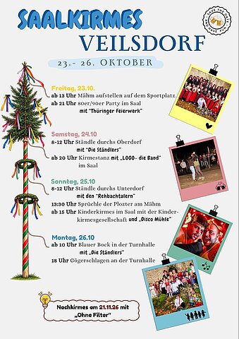 Kirmes Veilsdorf 2026 Kirmes Veilsdorf 2026