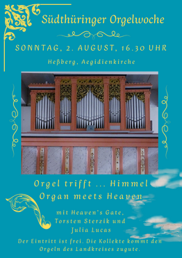 Orgelkonzert Heßberg Orgelkonzert Heßberg