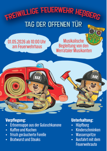 Tag der offenen Tür Feuerwehr Heßberg Tag der offenen Tür Feuerwehr Heßberg